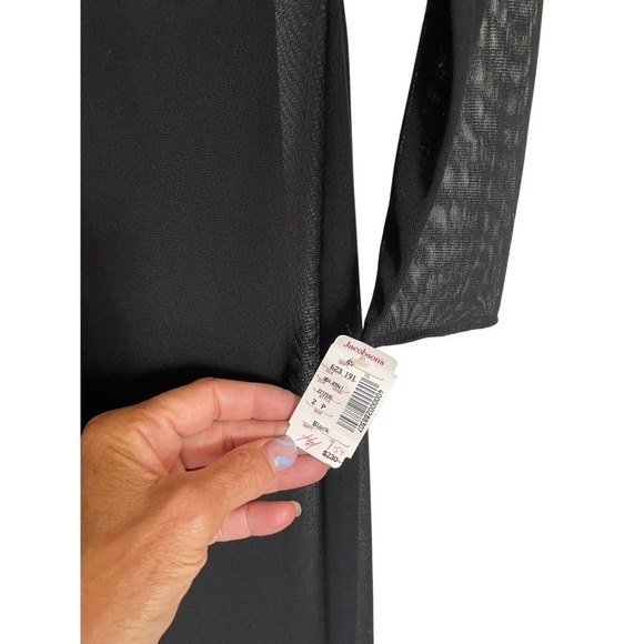NWT JACOBSON BLACK DRESS - Picture 4 of 7